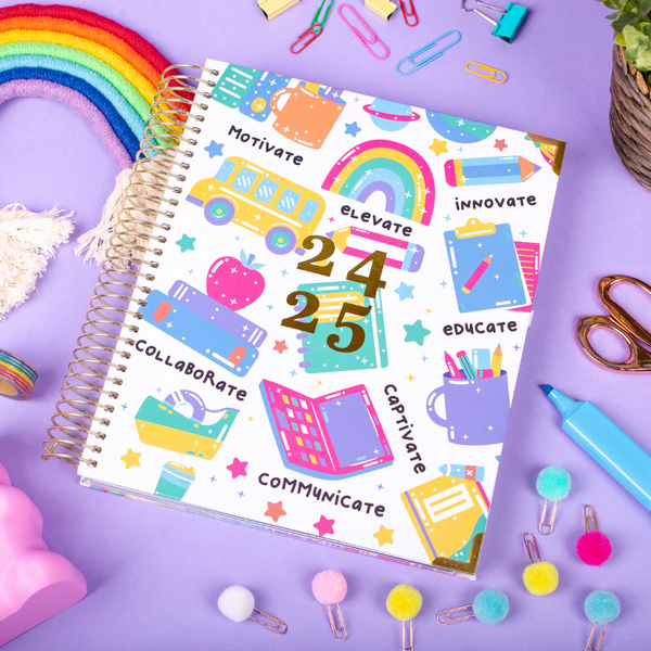 2024 2025 School Days Teacher Planner BERTEAU & Co.