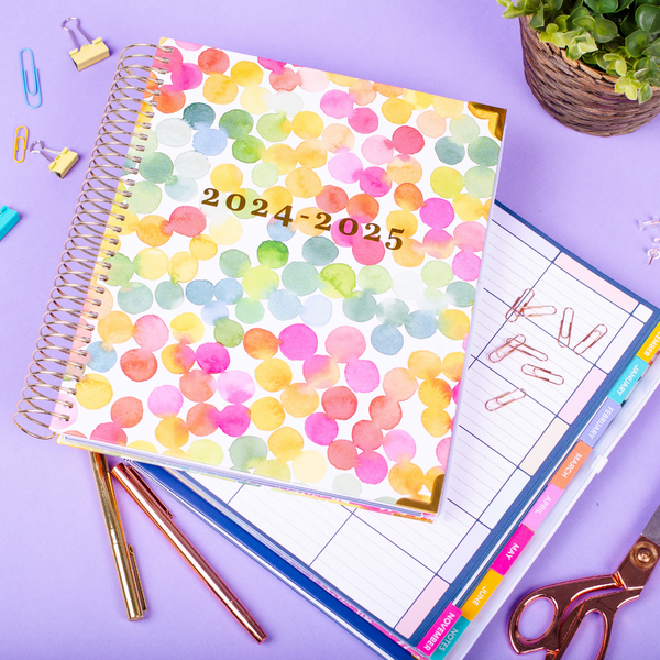 2024 2025 Dot Dot Plan a Lot Teacher Planner BERTEAU & Co.