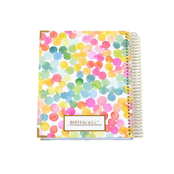 2024 2025 Dot Dot Plan a Lot Teacher Planner BERTEAU & Co.