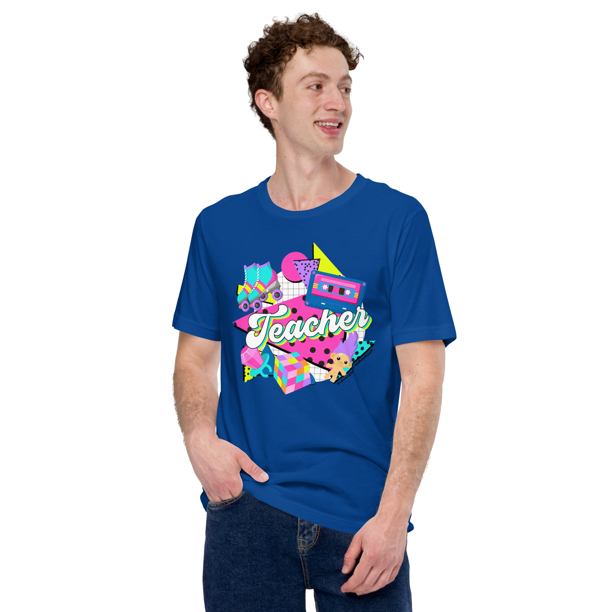 Retro Teacher T-shirt