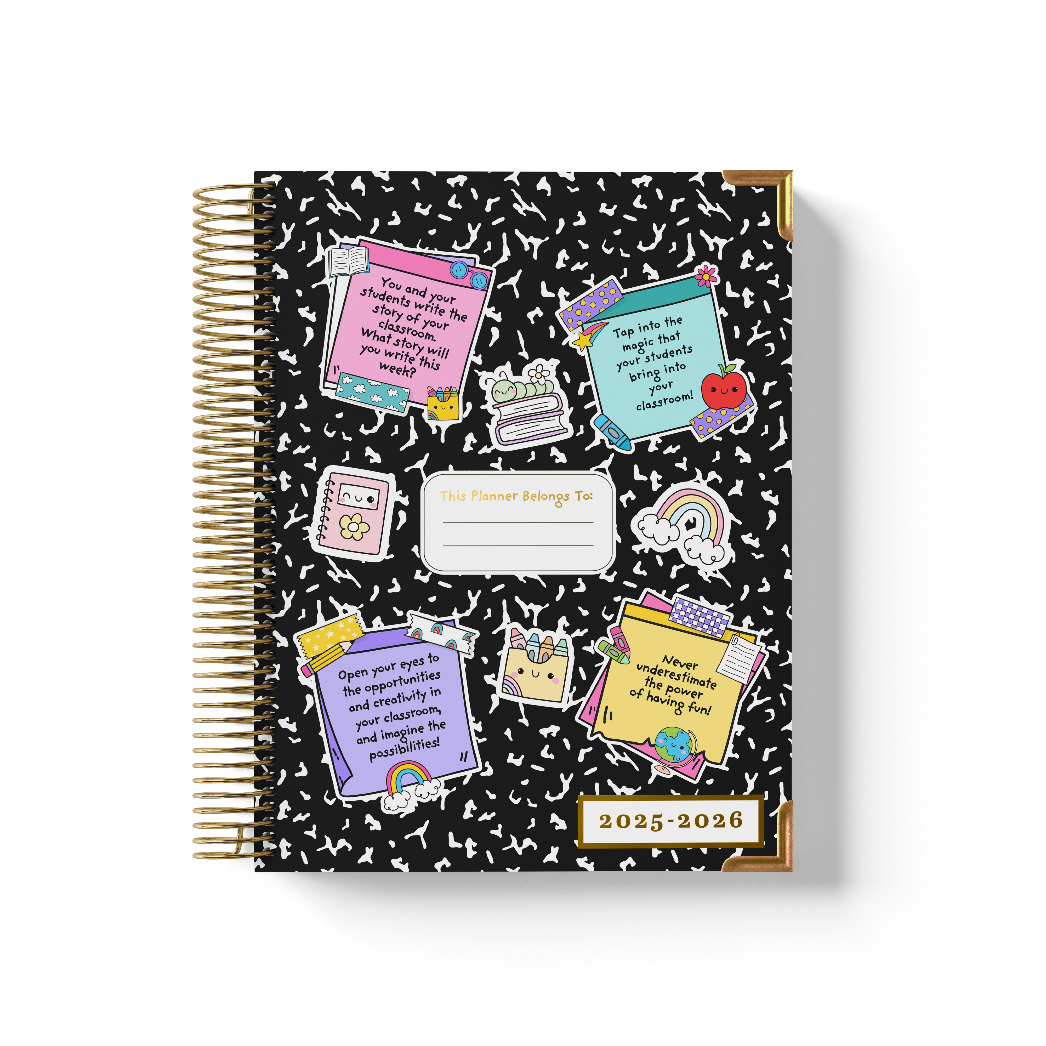 Stickerpalooza 2025 - Teacher Planner by BERTEAU & Co.