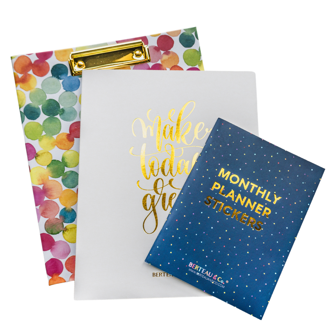 BERTEAU & Co. Teacher Planners and Stationery