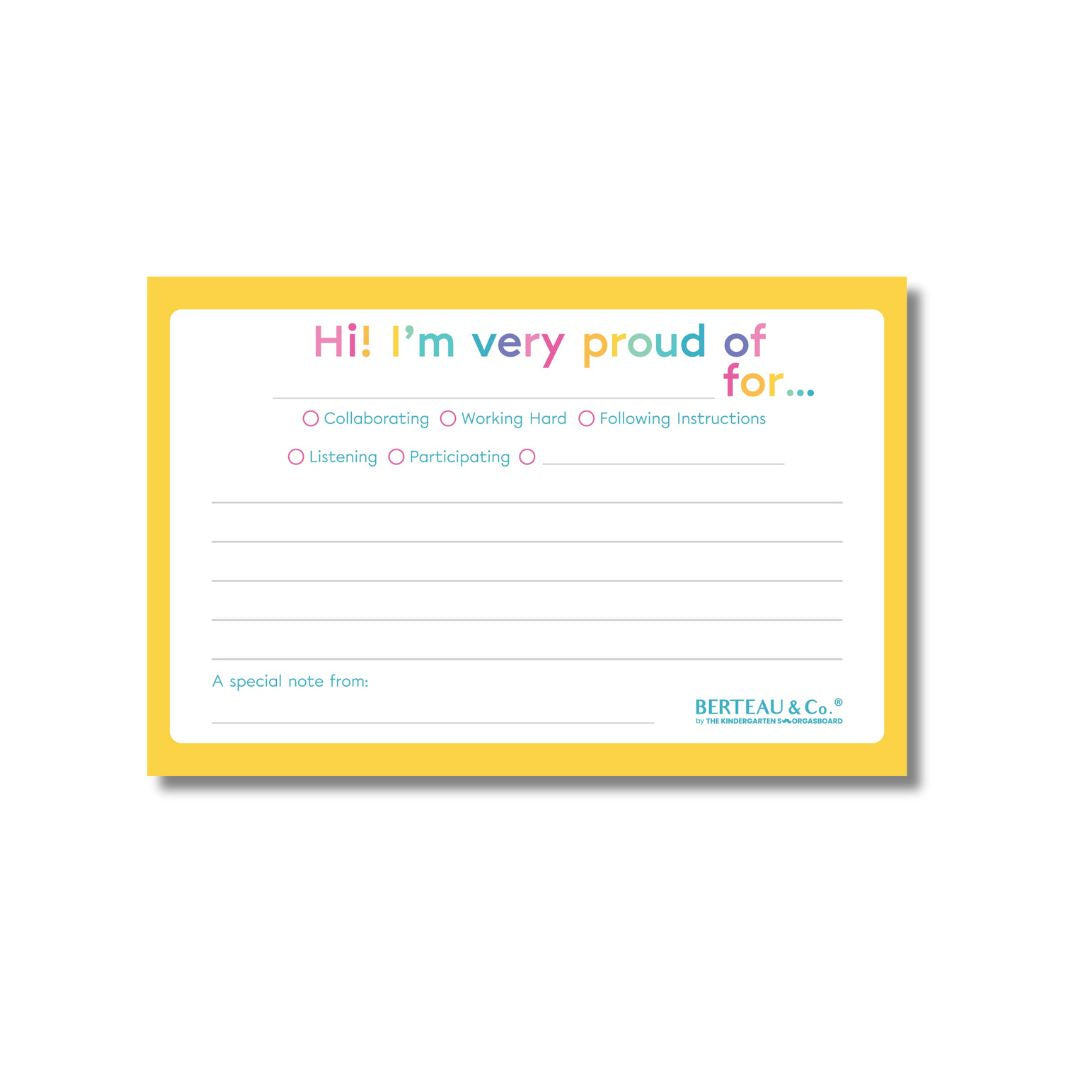 Proud of You Notepads | BERTEAU & Co