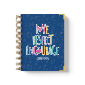 Gerry Brooks Teacher Planner by BERTEAU & Co.