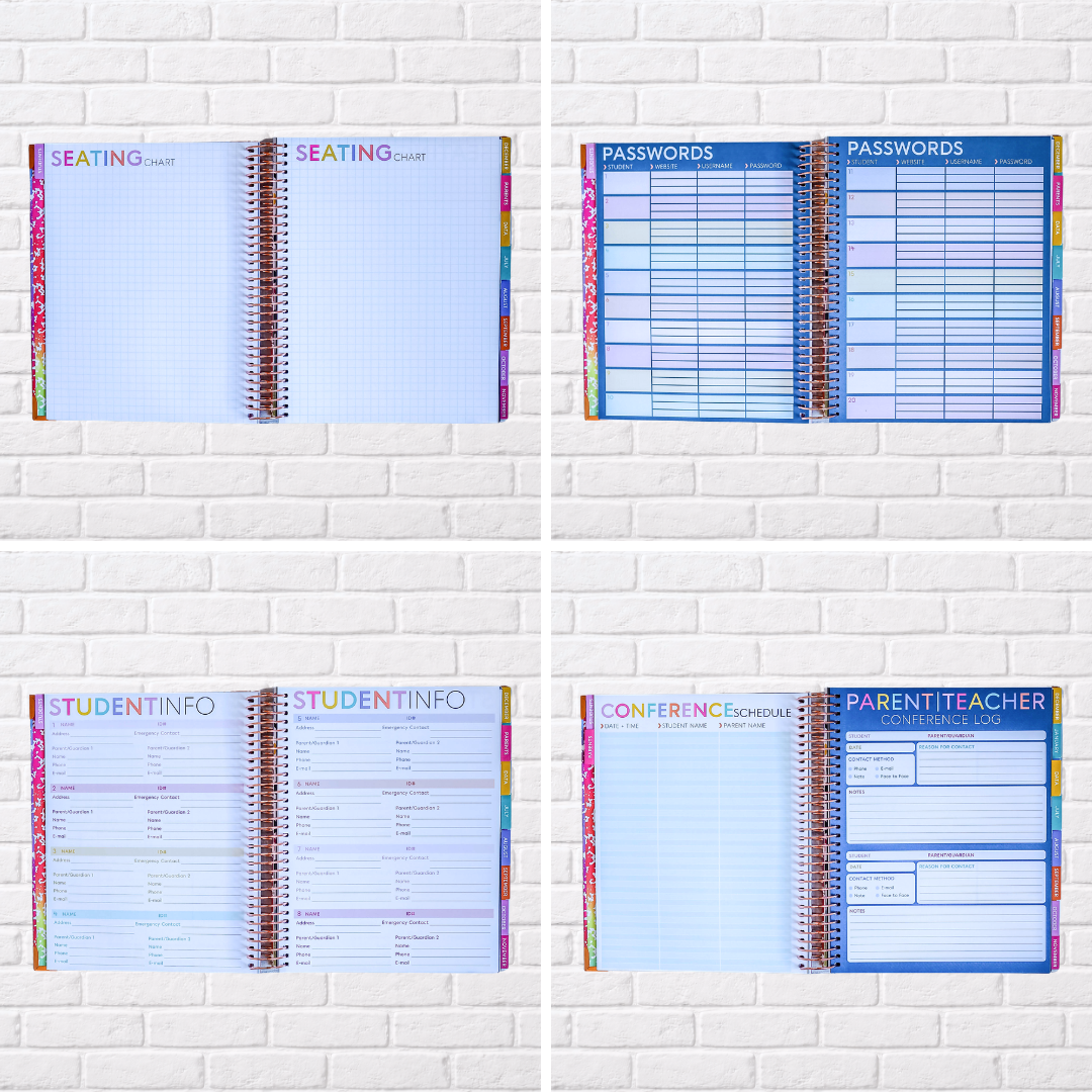 Gerry Brooks - LARGE Teacher Planner (2026-2027)