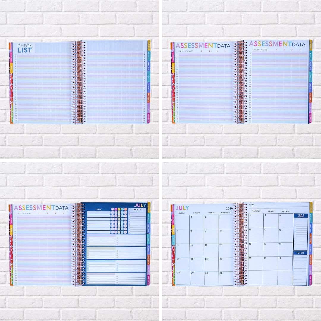 Gerry Brooks - LARGE Teacher Planner (2026-2027)