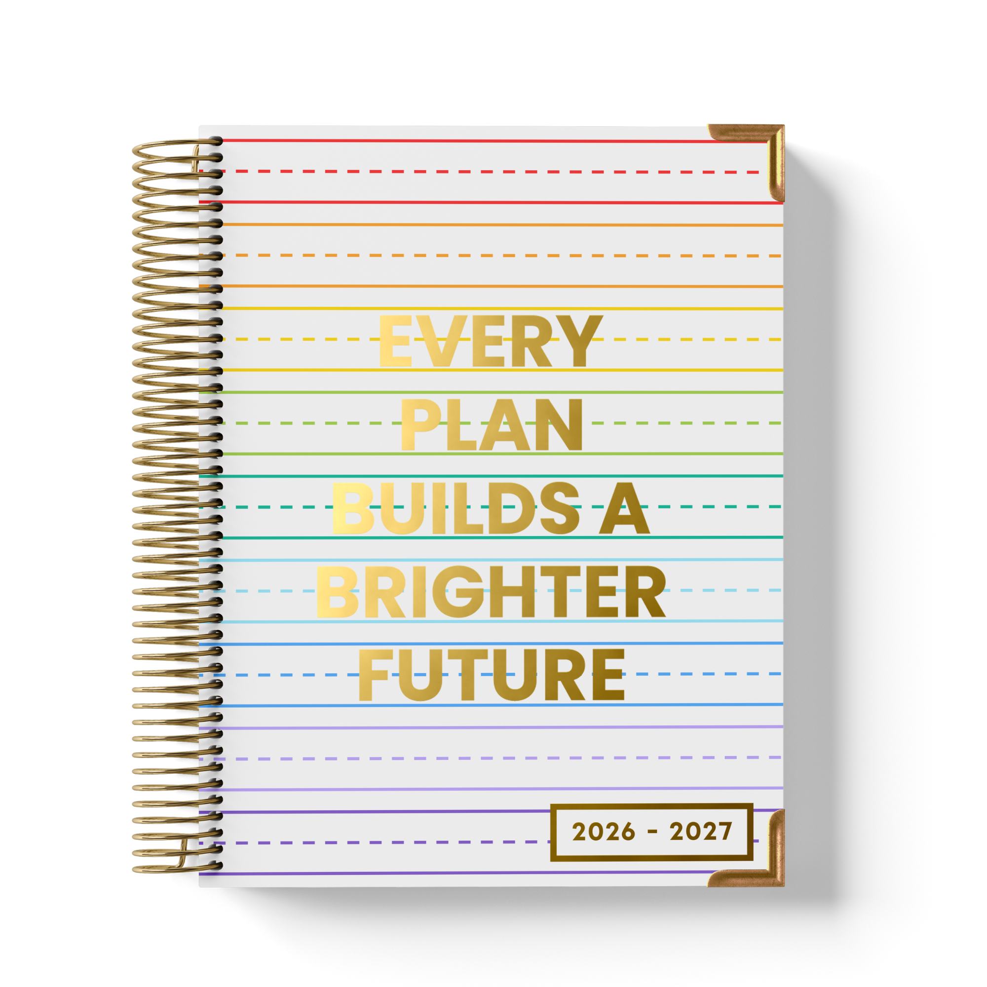 Line by Line - Large Teacher Planner (2026-2027)