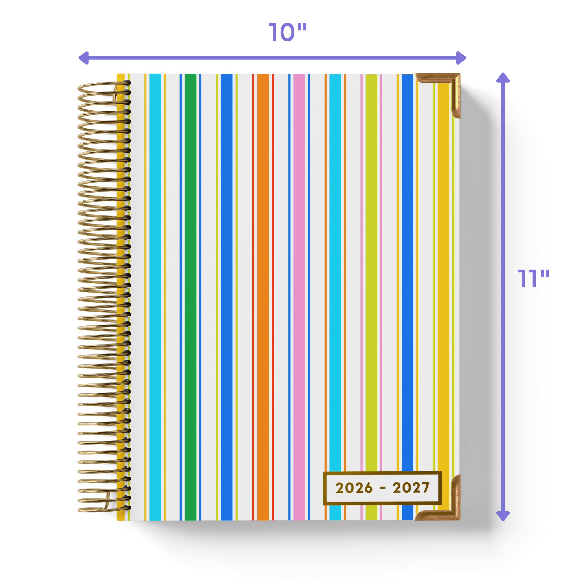 Gimme Stripes - Large Teacher Planner (2026-2027)