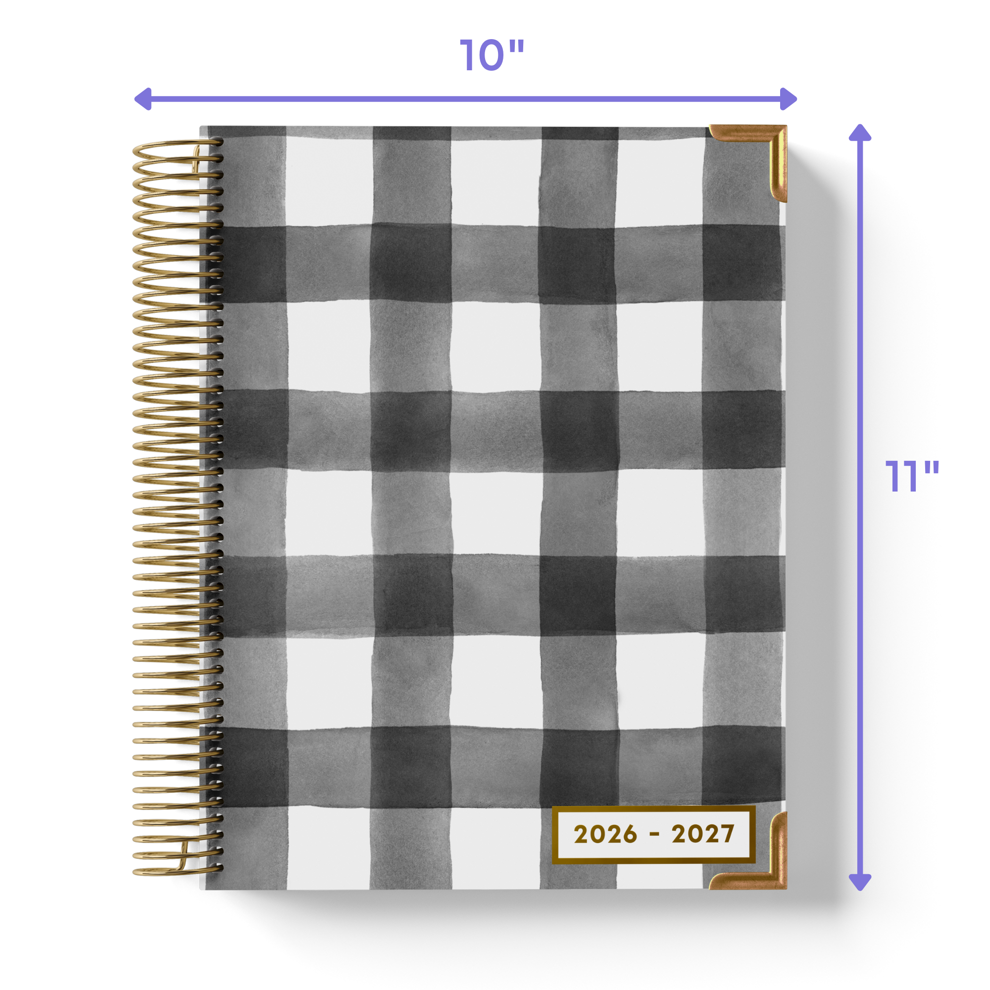 Buffalo Check - Large Teacher Planner (2026-2027)