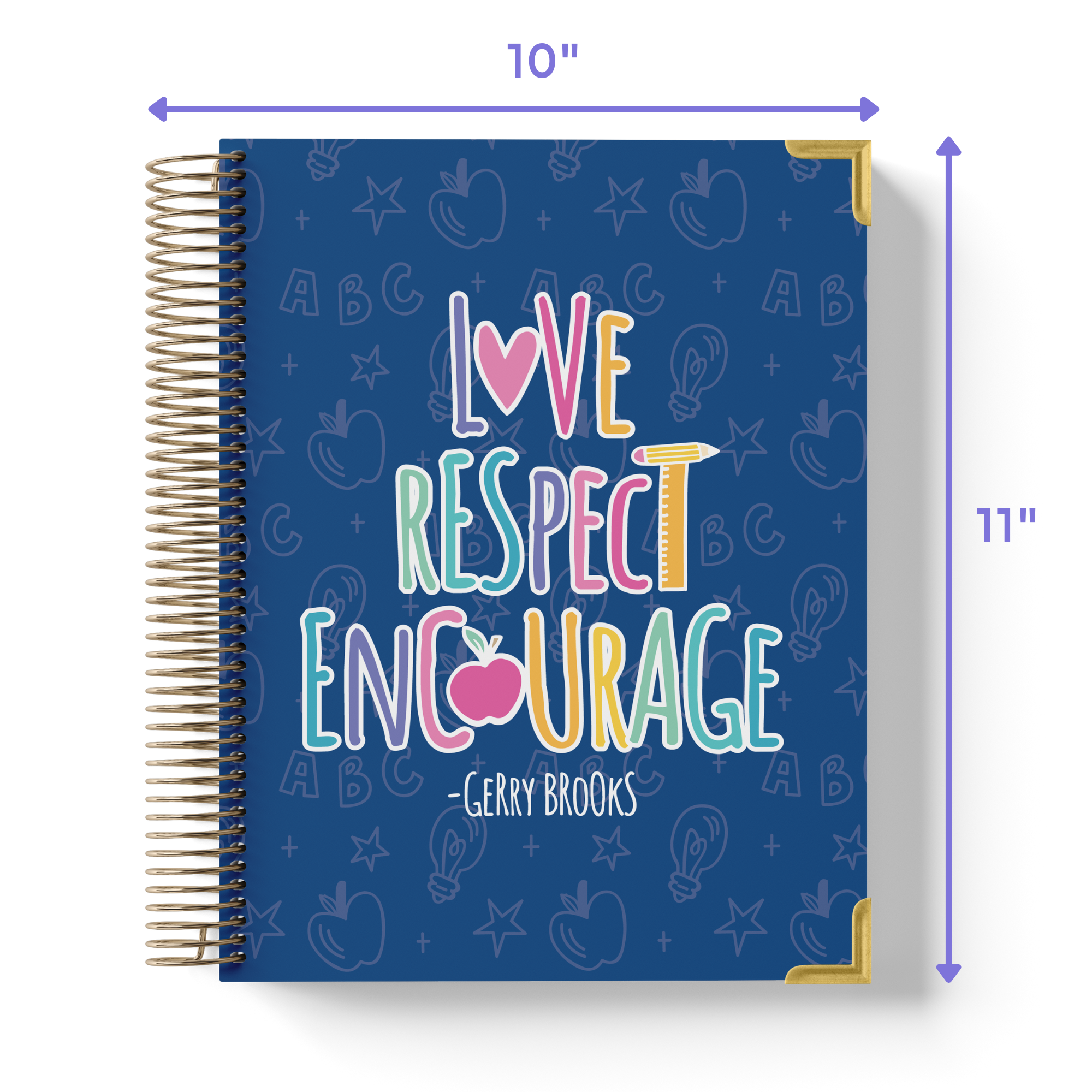 Gerry Brooks - Large Teacher Planner (2026-2027)