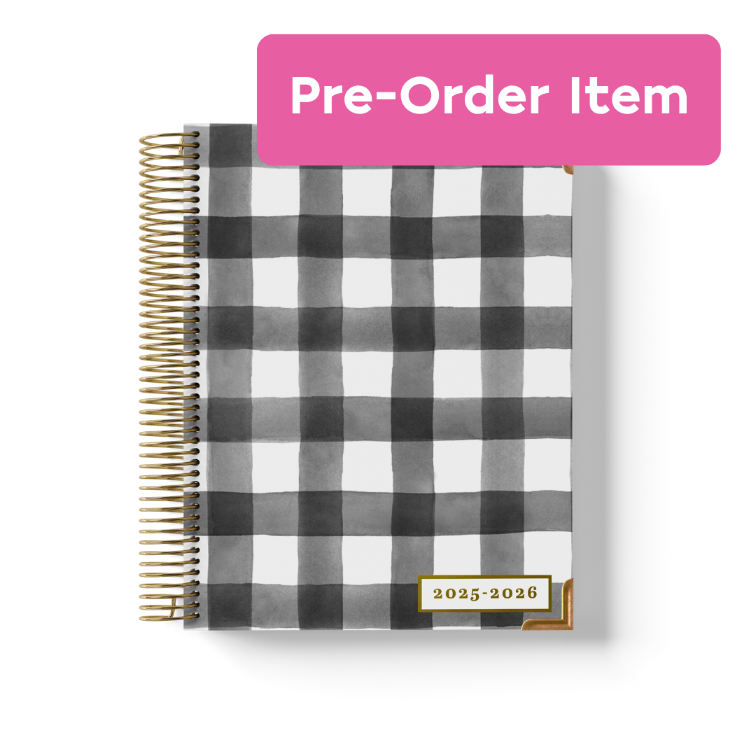 (Pre-Order) Buffalo Check Teacher Planner by BERTEAU & Co.