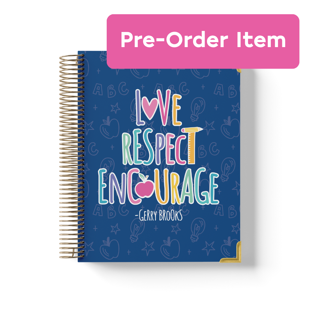 (Pre-Order) Gerry Brooks Teacher Planner by BERTEAU & Co.