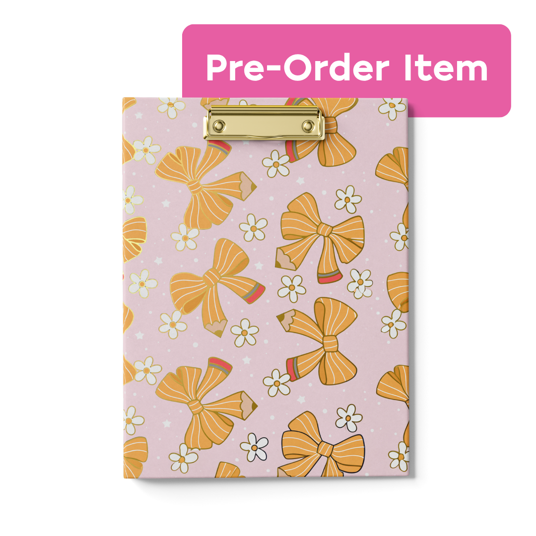 (Pre-Order) Clipfolio - Pencil Bow - 2025 Edition