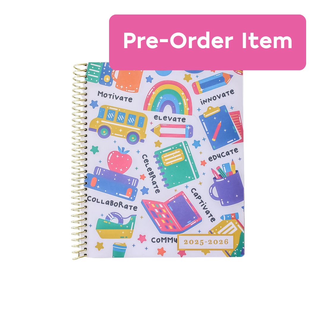 (Pre-Order) School Daze - Weekly Everyone™ Planner by BERTEAU & Co.