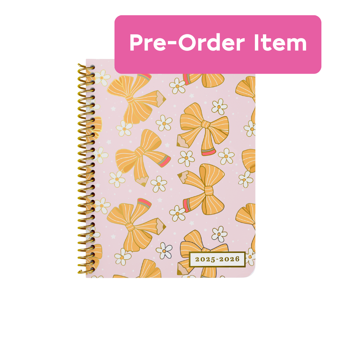 (Pre-Order) Pencil Bows - Weekly Everyone™ Planner by BERTEAU & Co.