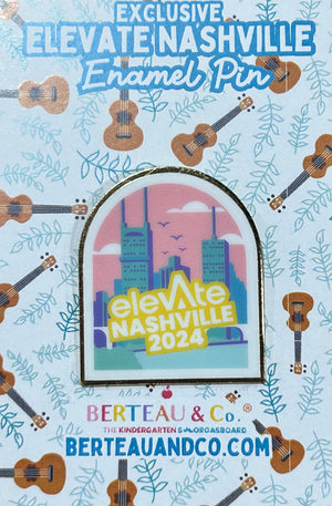 "Nashville" Enamel Pin