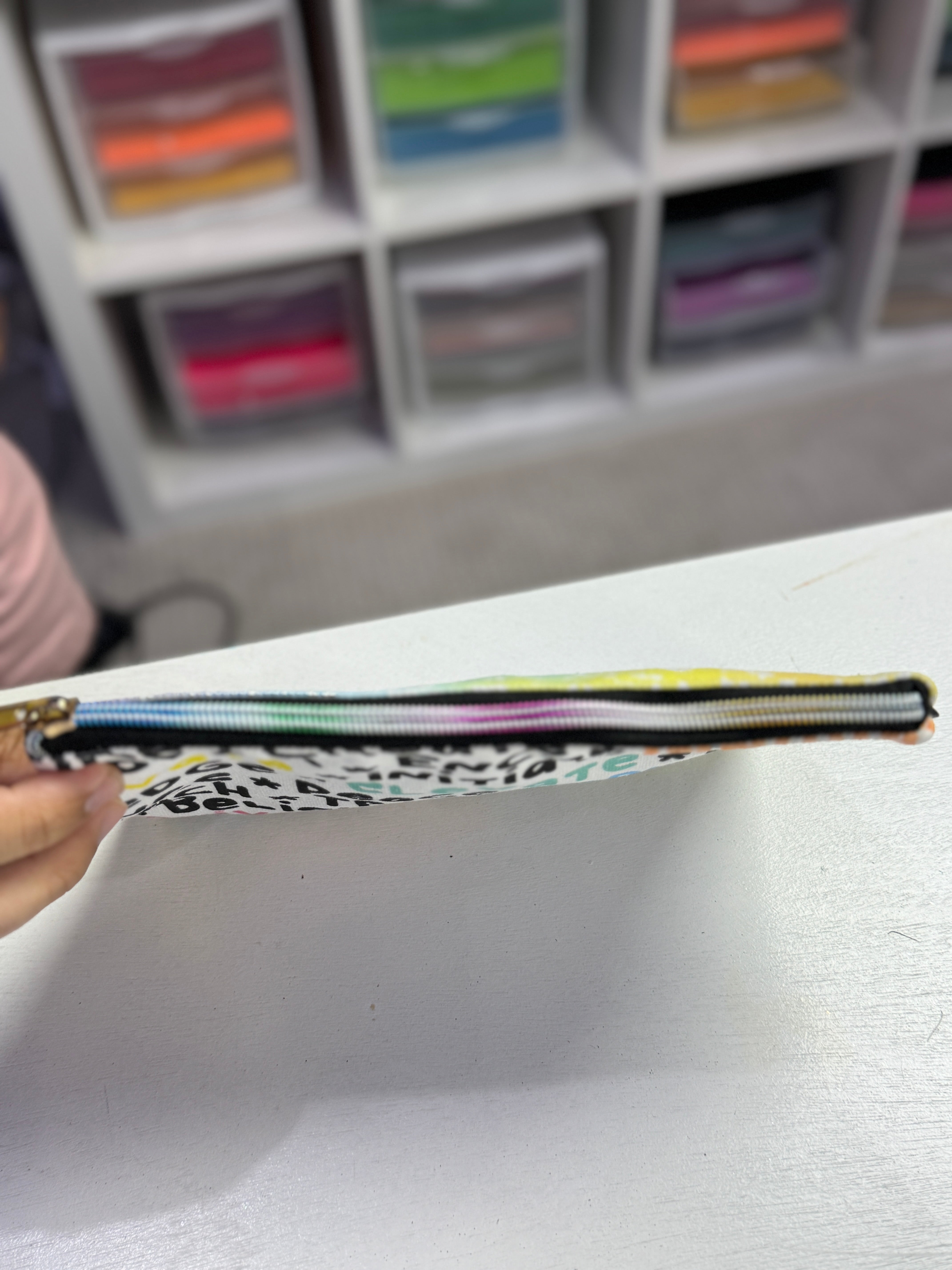 Rainbow Teacher Zipper Pouch
