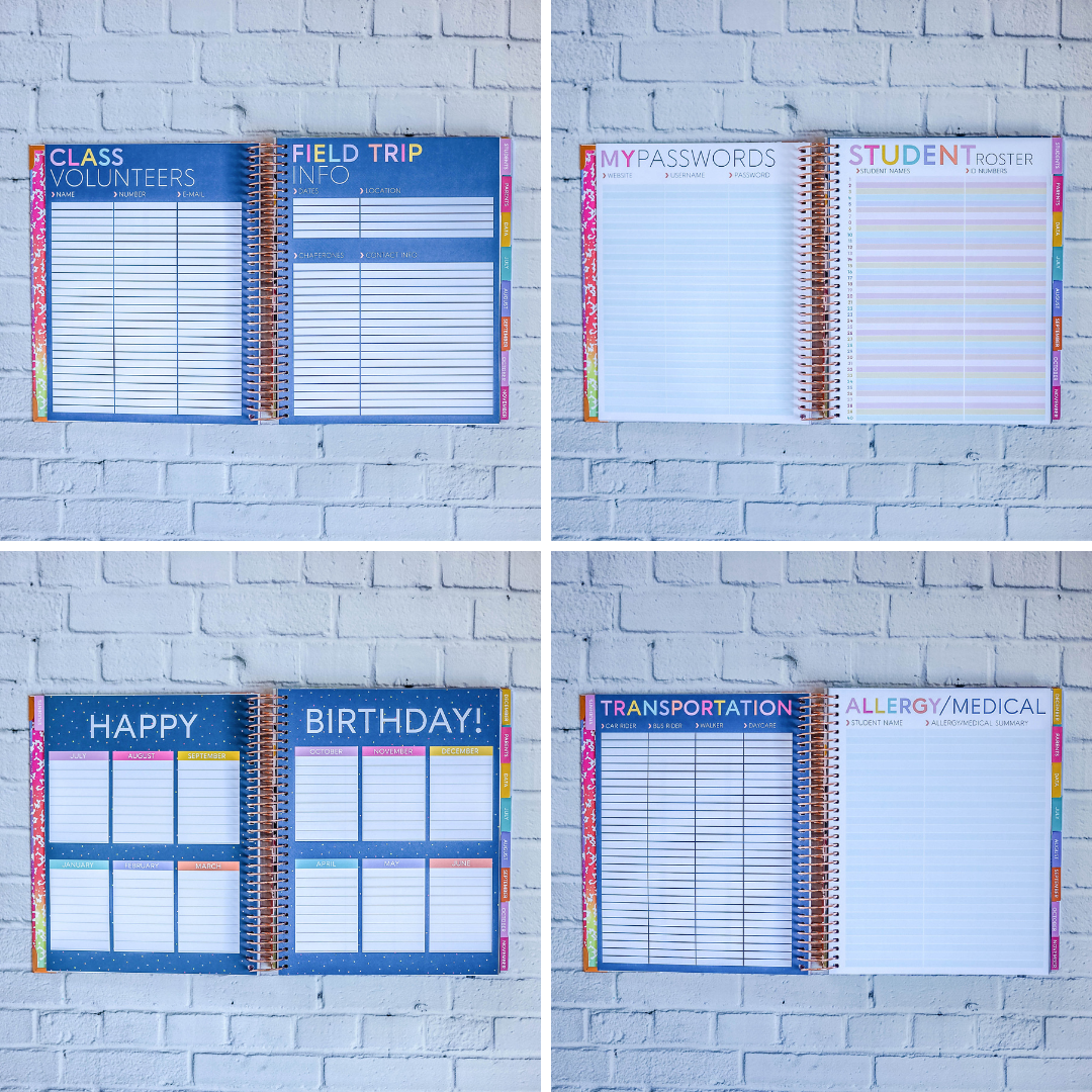 (Pre-Order) Buffalo Check Teacher Planner by BERTEAU & Co.
