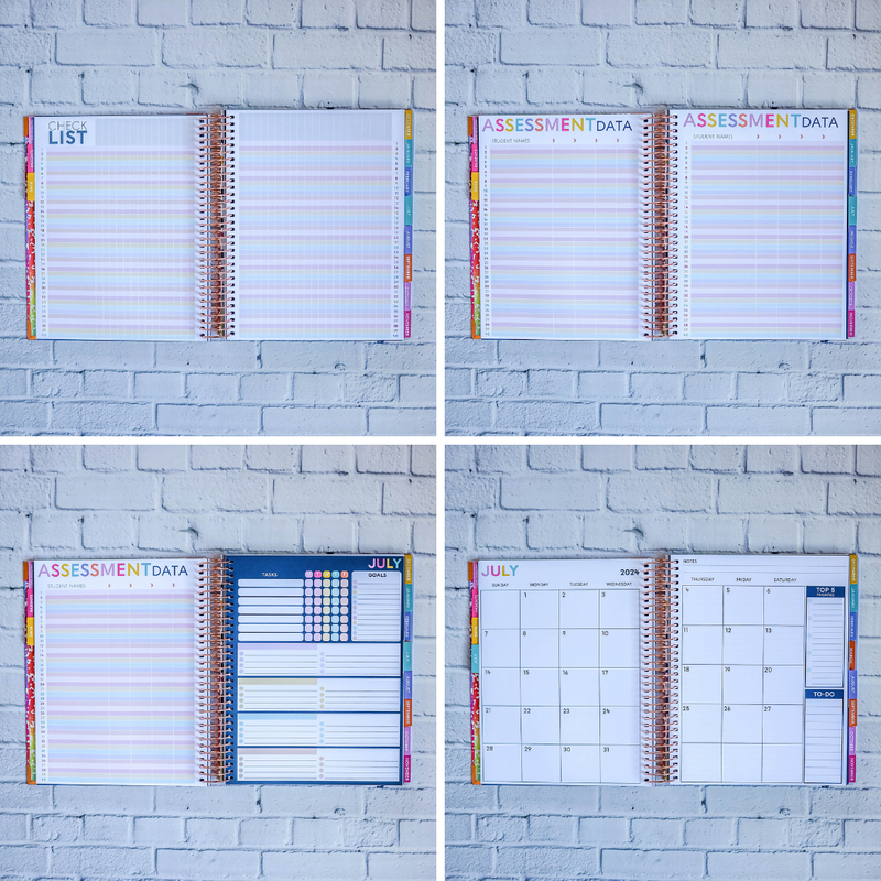 2024 2025 School Days Teacher Planner BERTEAU & Co.