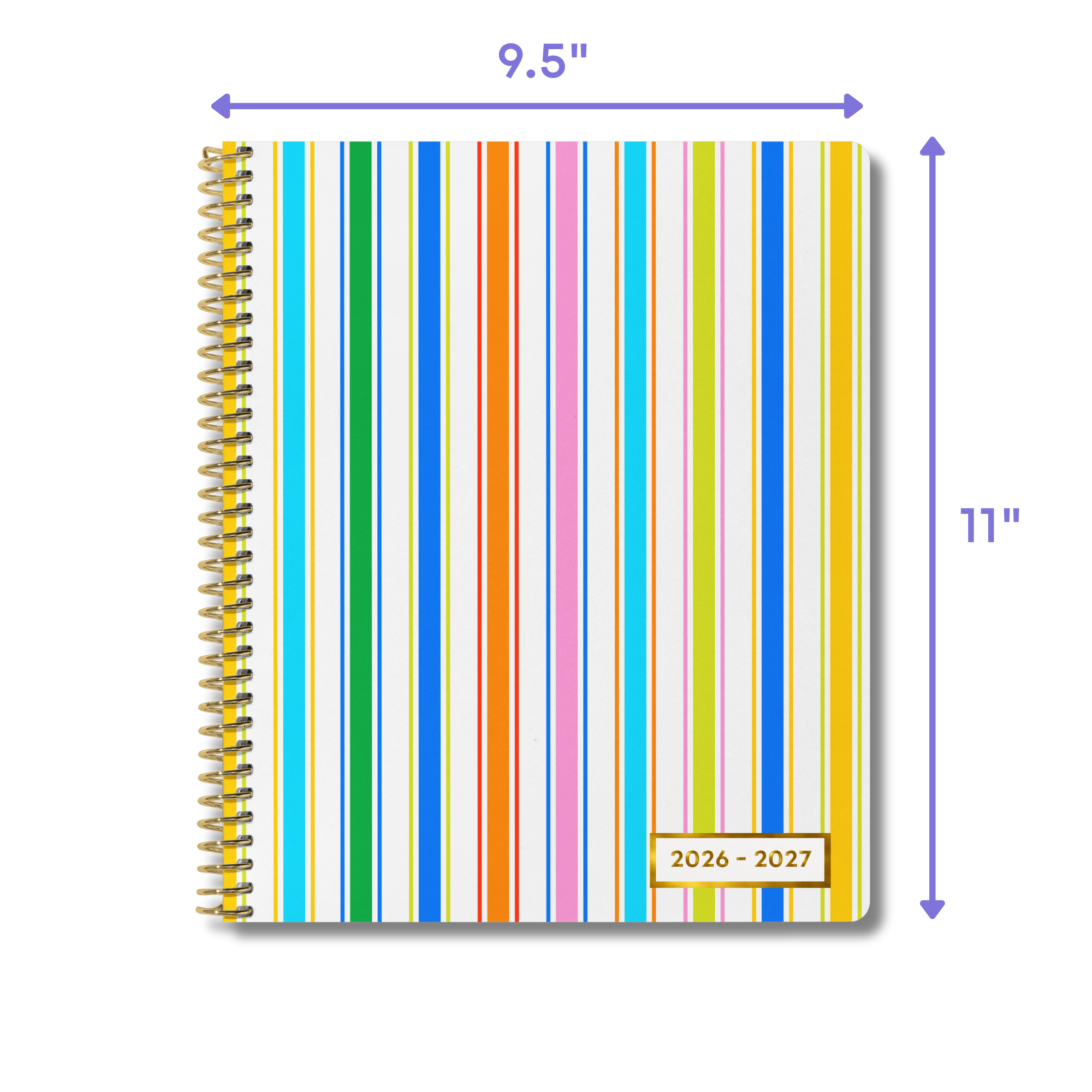 Gimme Stripes - Large Weekly Everyone™ Planner (2026-2027)