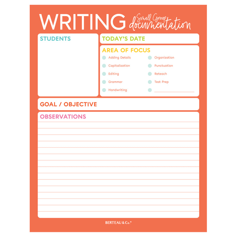 Notepads - BERTEAU & Co.