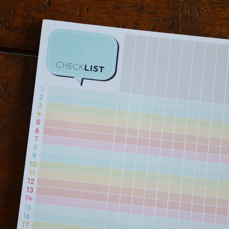 Checklist Notepad | BERTEAU & Co.