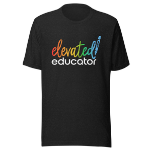 Elevated Educator Crayon T-shirt